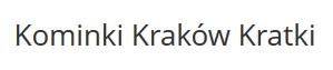 kominek z montażem kraków